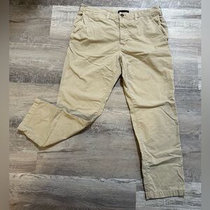 American Eagle Next Level Stretch Slim Straight Khaki Pants Size 34x30